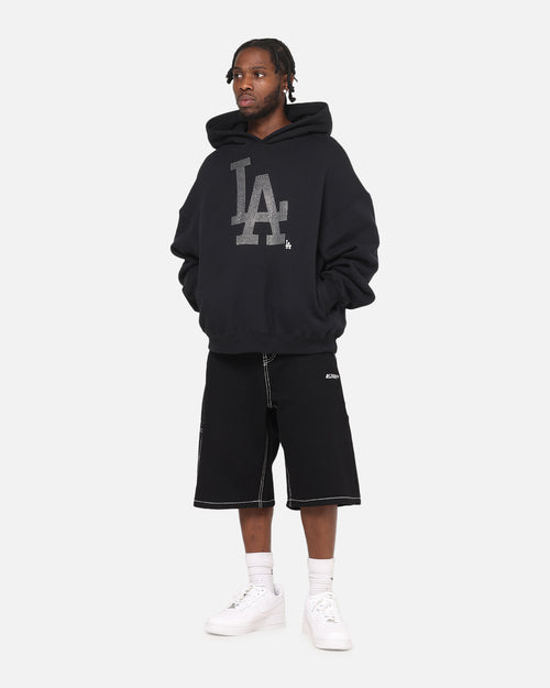 Mitchell & Ness Los Angeles Dodgers Rhinestone Hoodie Faded Black