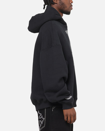 Mitchell & Ness Los Angeles Dodgers Rhinestone Hoodie Faded Black