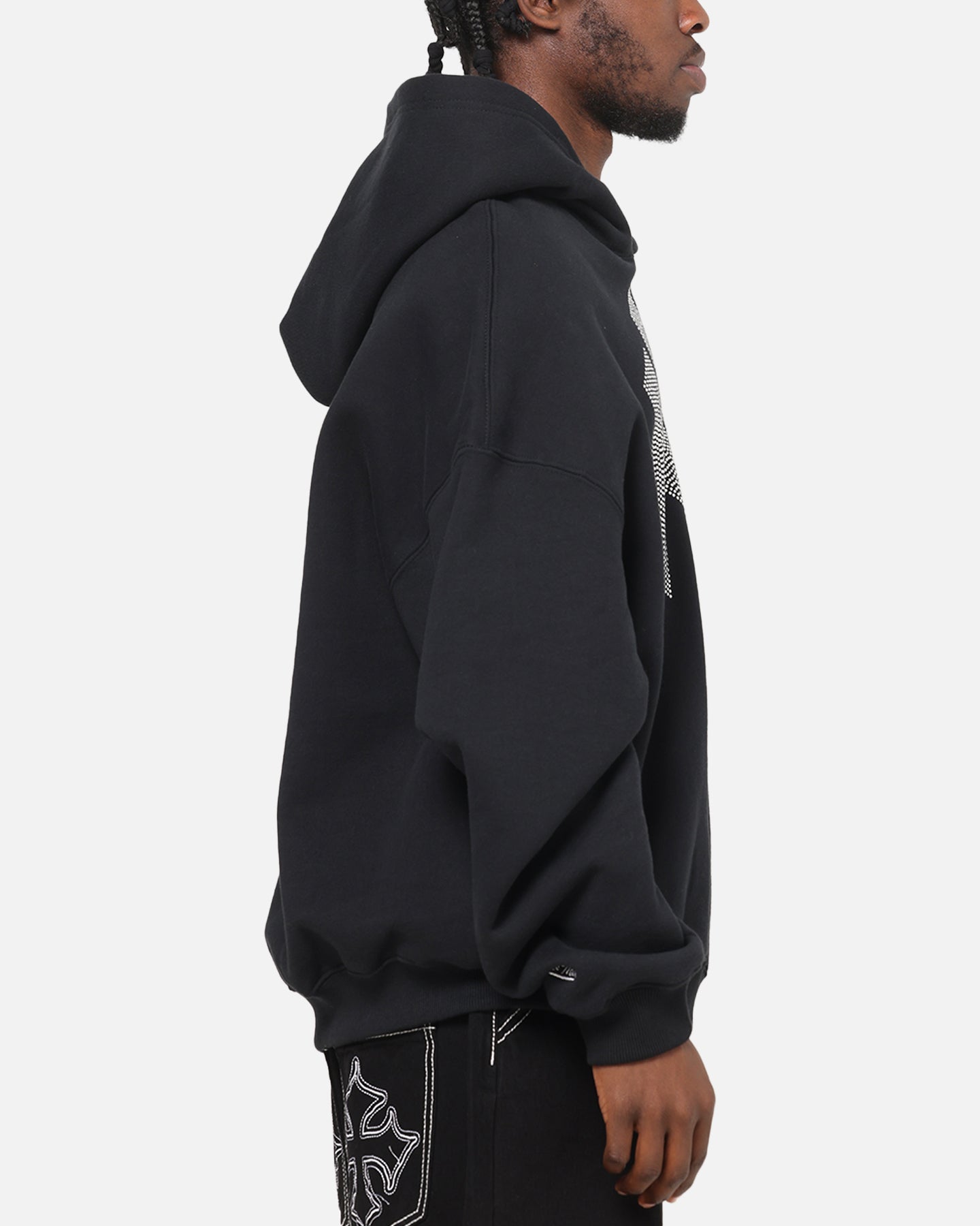 Mitchell & Ness New York Yankees Rhinestone Hoodie Faded