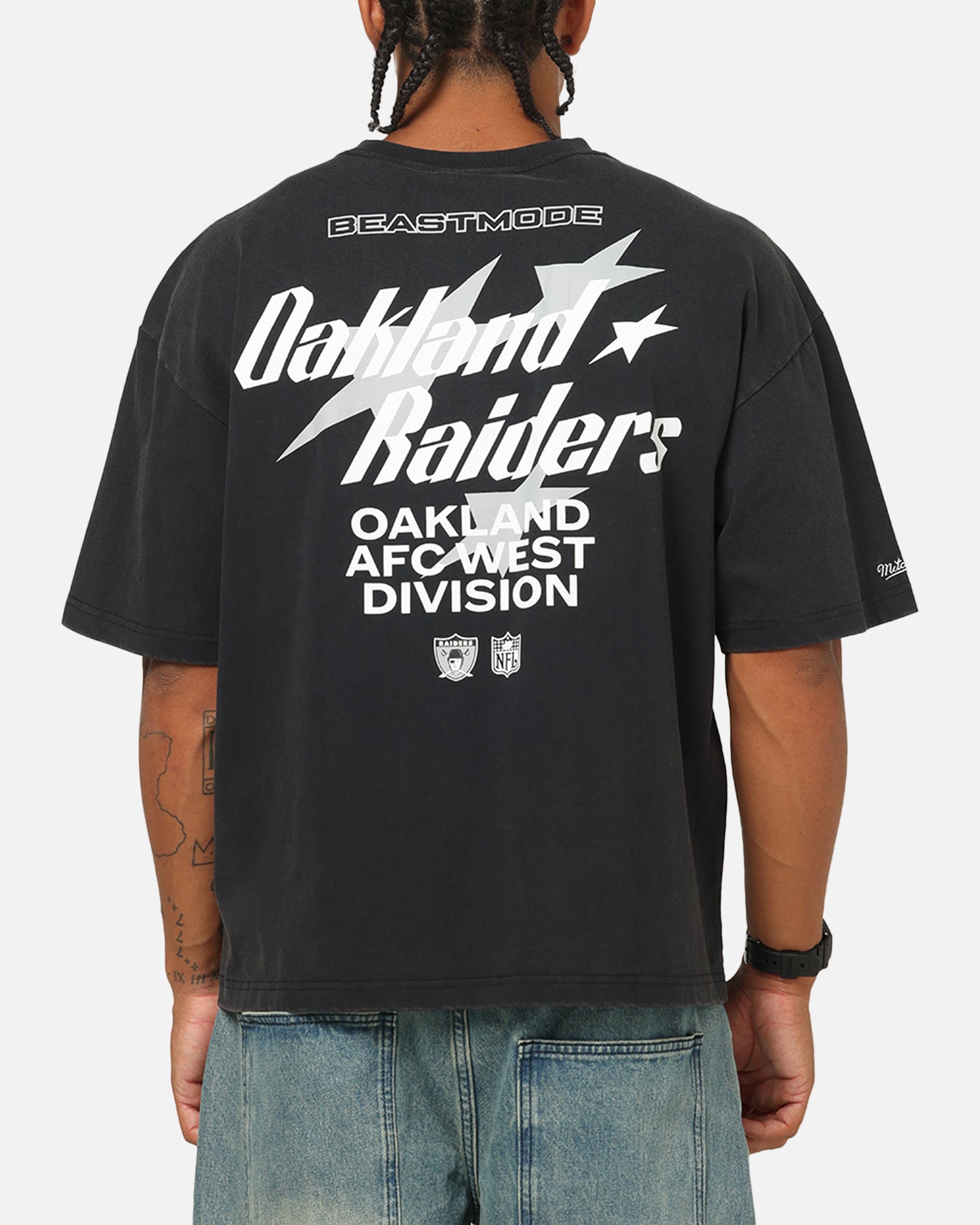 Mitchell & Ness Las Vegas Raiders Star Beastmode Boxy T-Shirt