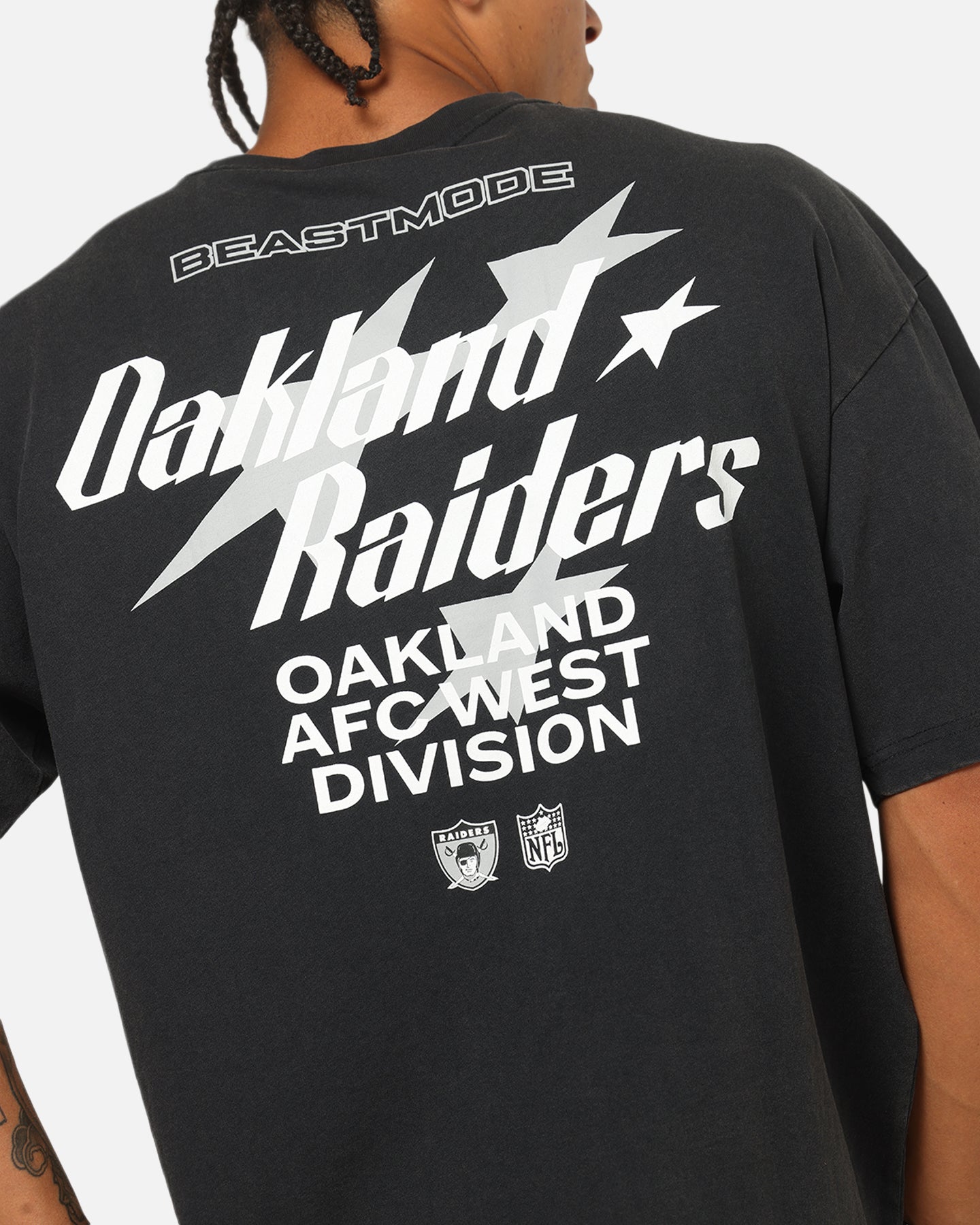 Mitchell & Ness Las Vegas Raiders Star Beastmode Boxy T-Shirt