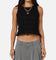 XXIII Women's Shirred Top Black