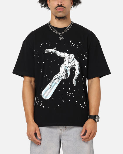 73Studio Marvel Fantastic Four Silver Surfer Saga T-Shirt Black