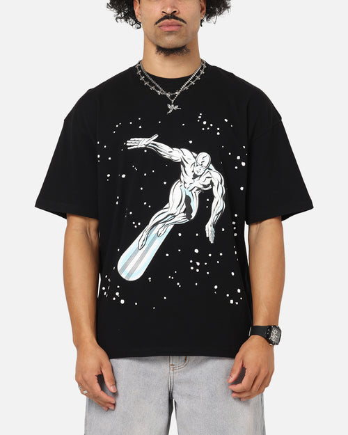 73Studio Marvel Fantastic Four Silver Surfer Saga T-Shirt Black