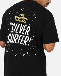 73Studio Marvel Fantastic Four Silver Surfer Saga T-Shirt Black