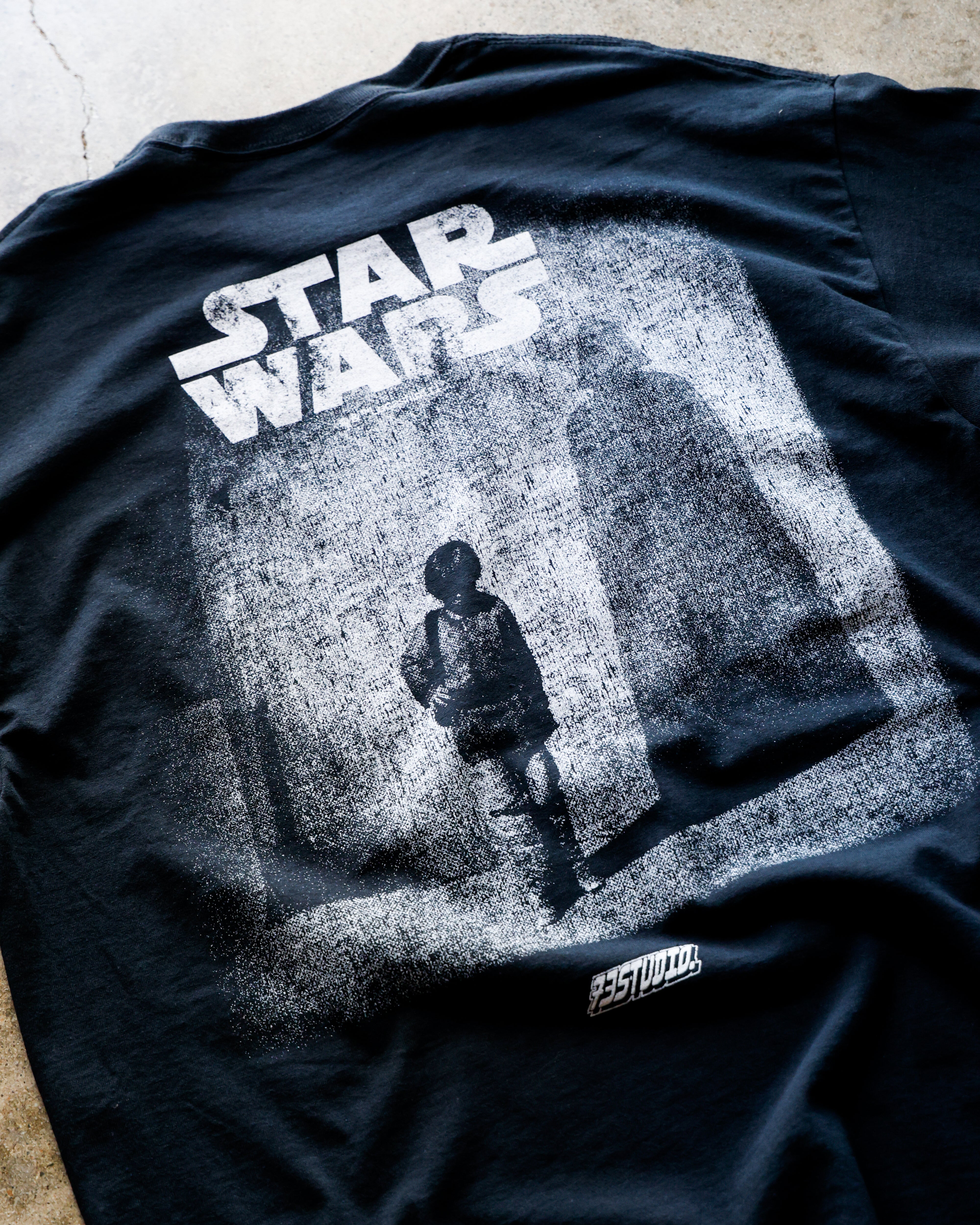 73Studio Star Wars Anakin The Boy Vintage T-Shirt Black | Culture