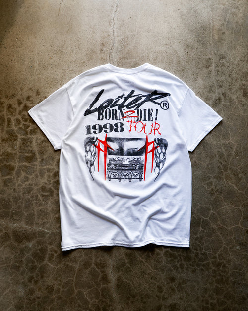 Loiter Bad Boy Vintage T-Shirt White