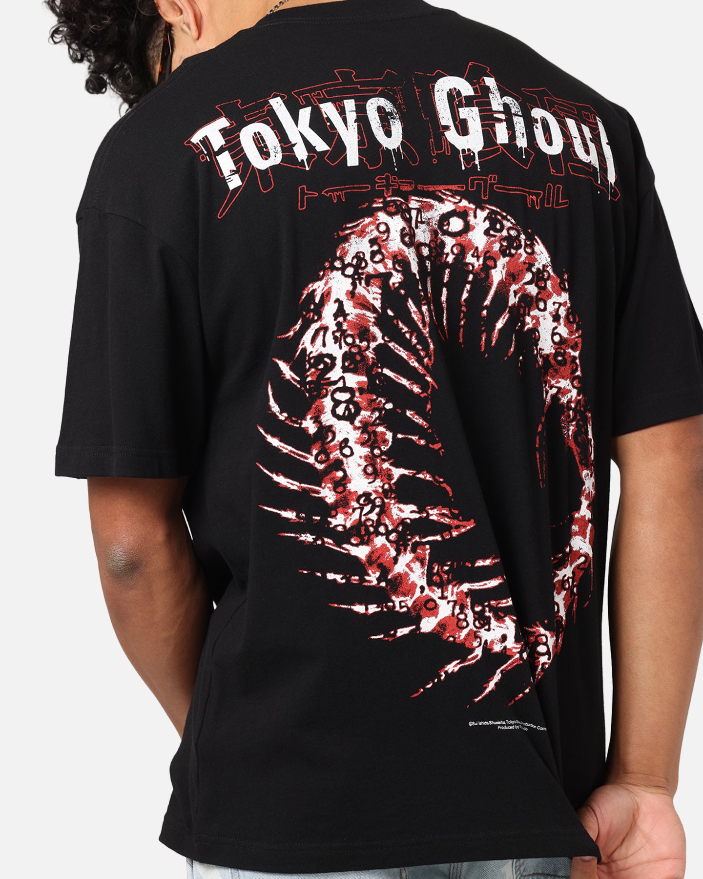 73Studio X Tokyo Ghoul 1000 Minus 7 Vintage T-Shirt Black