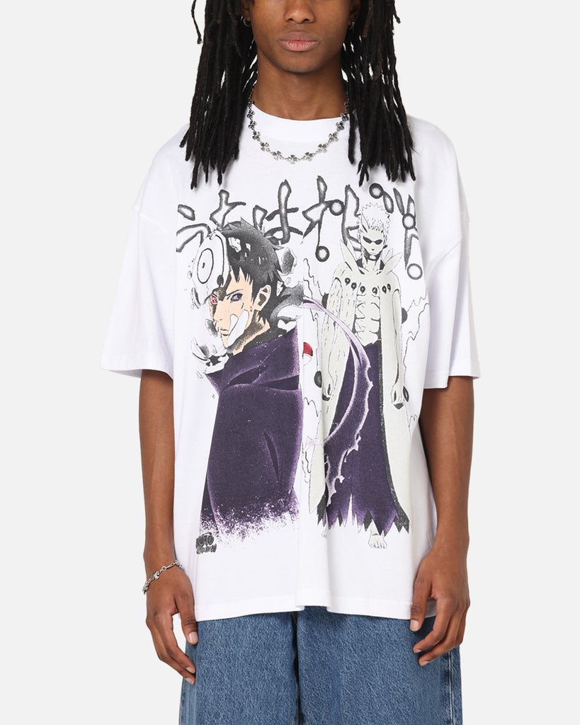 73Studio X Naruto Shippuden Obito Vintage T-Shirt White | Culture