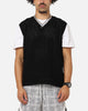XXIII Open Knit Vest Black