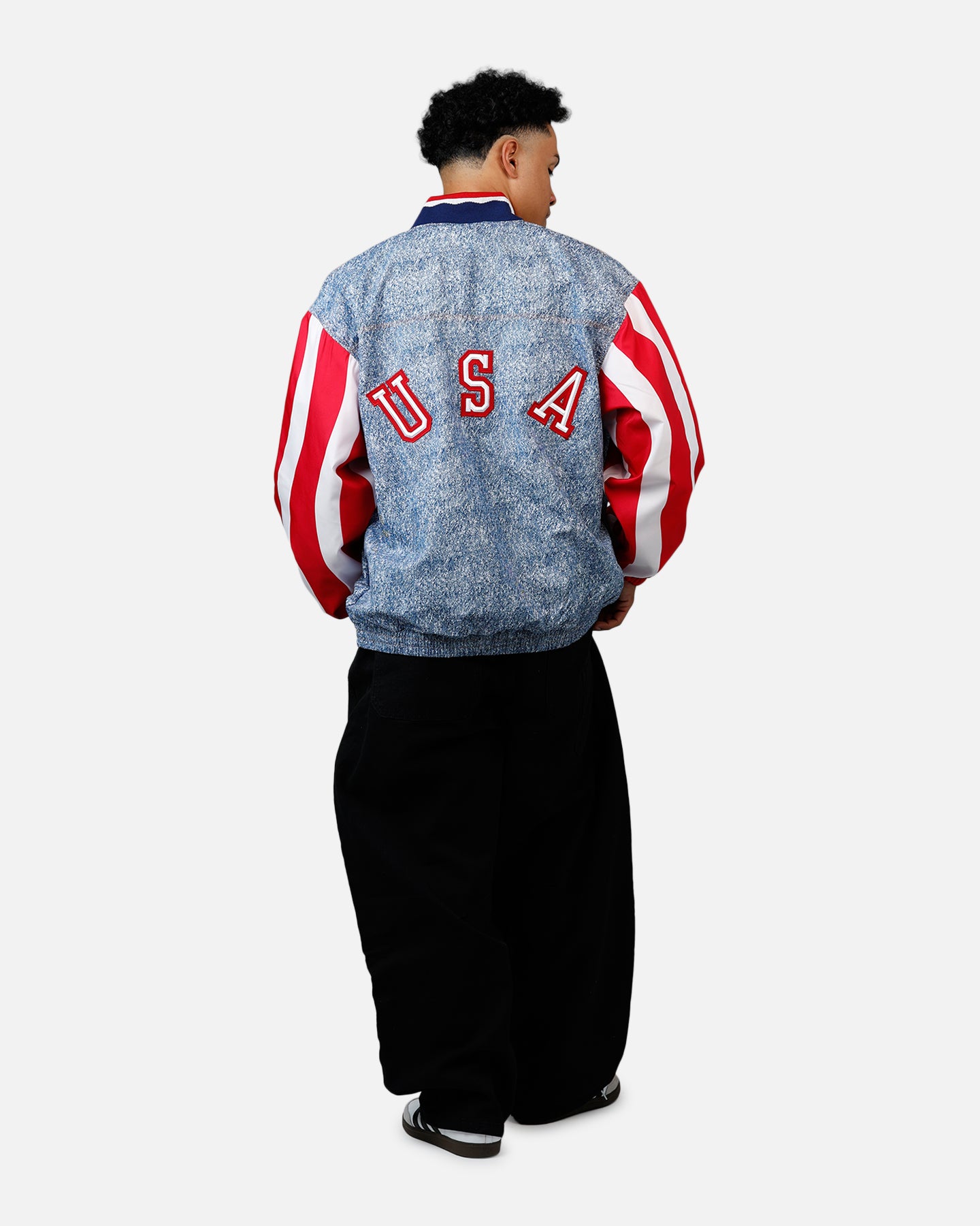 Adidas USA Retro Denim Jacket Denim | Culture Kings US