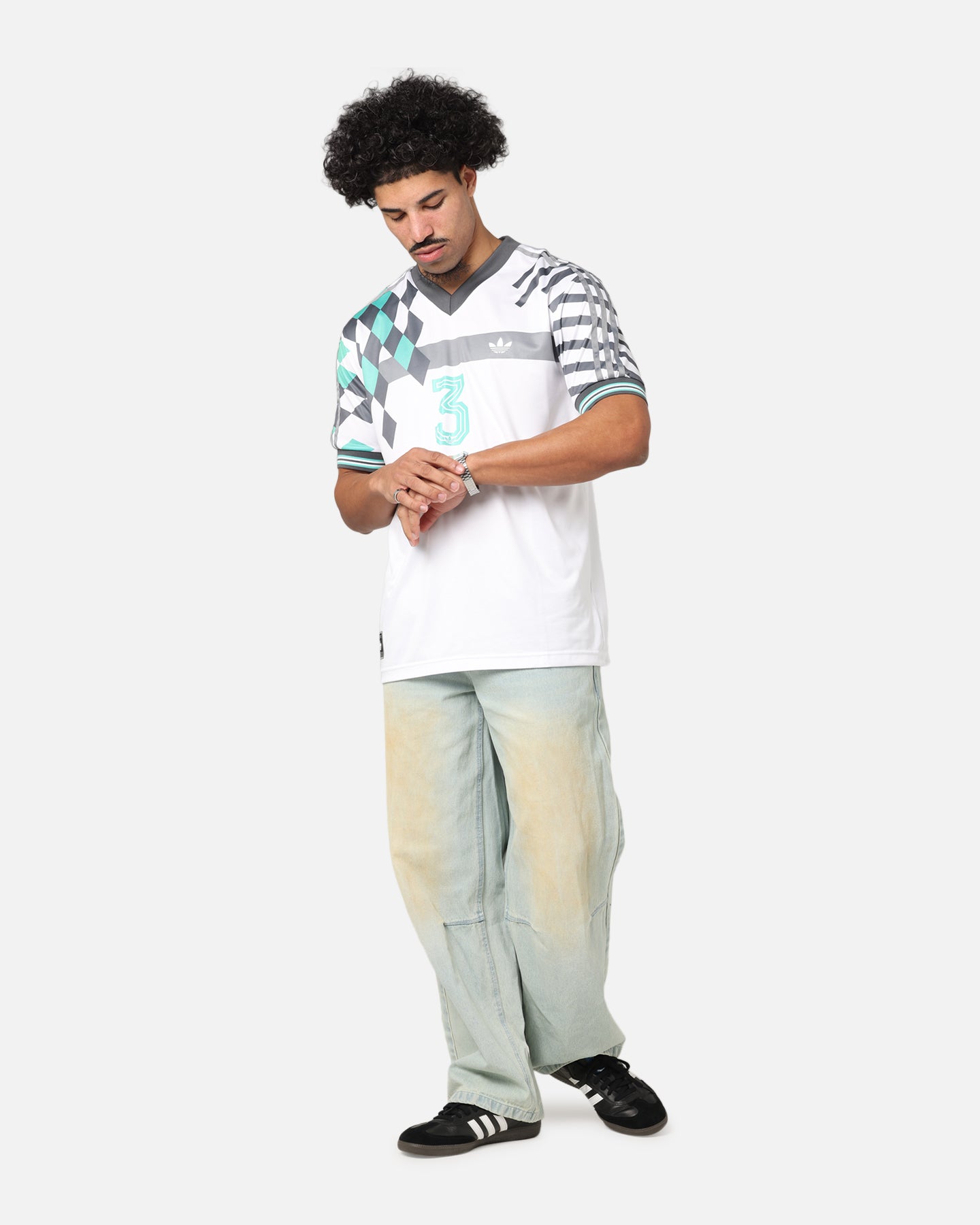 Adidas Nuwave 90's Jersey White | Culture Kings US