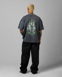 Loiter Iron Wrath T-Shirt Washed Charcoal