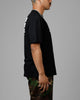 Loiter Made Me Puff Print T-Shirt Black