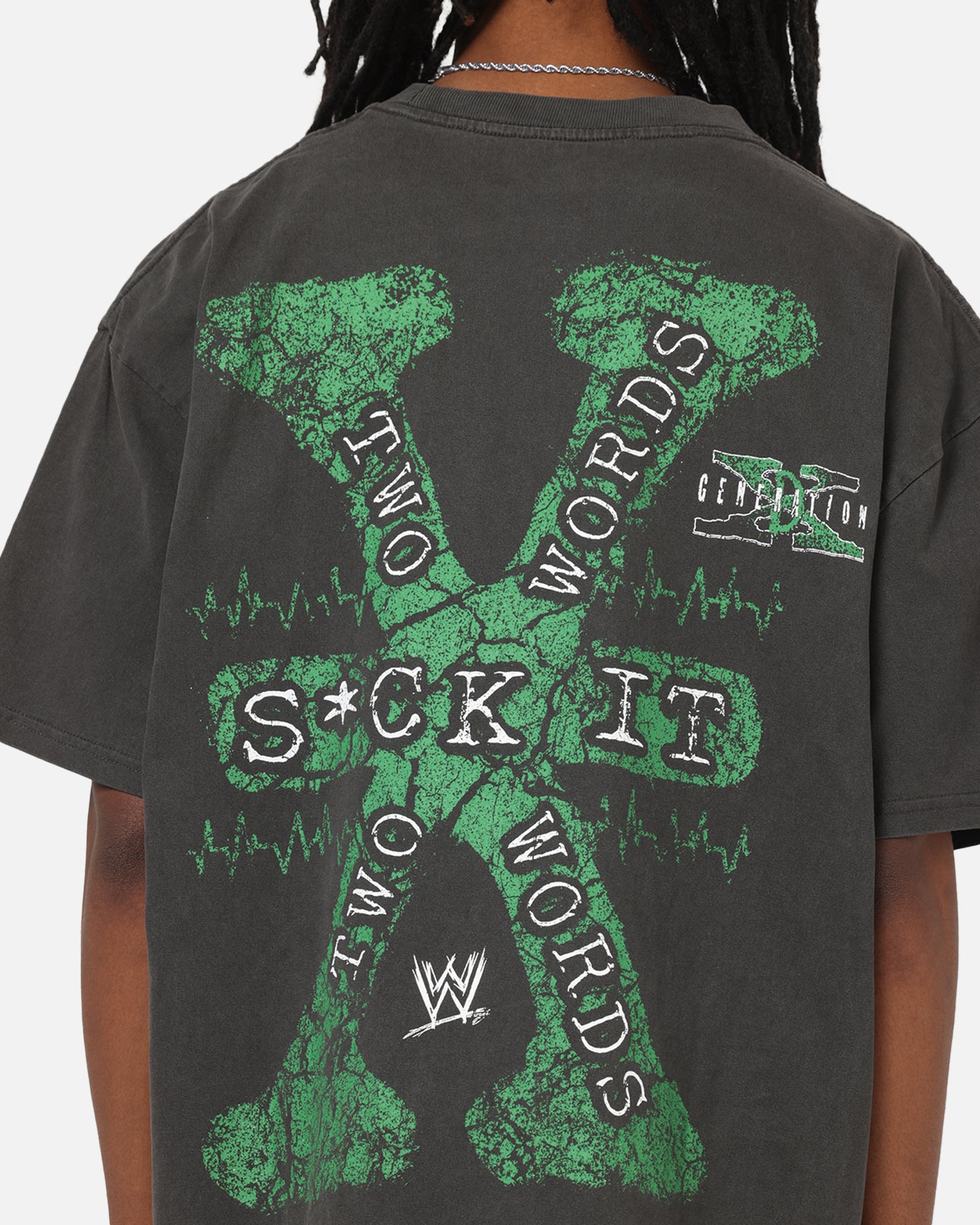Culture Kings X WWE D-Generation X Summer Slam Heavy T-Shirt Black