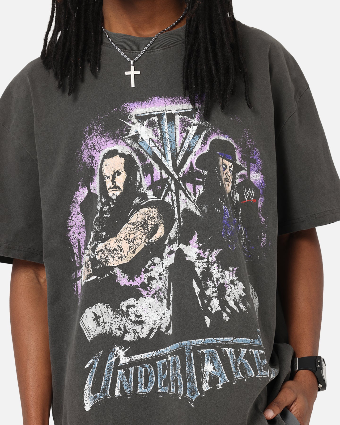Culture Kings X WWE The Undertaker Summer Slam Heavy T-Shirt Black