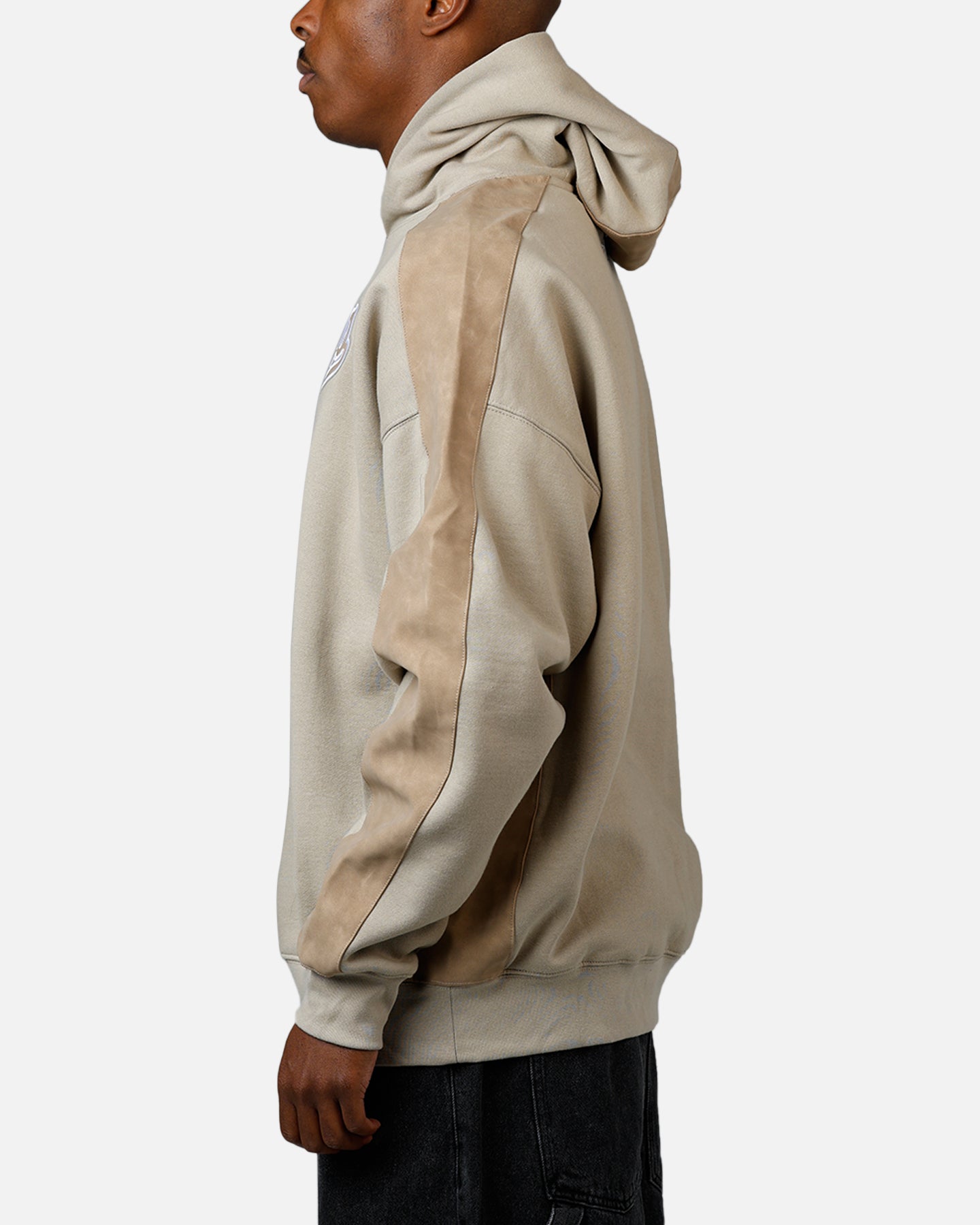 Pro Standard Los Angeles Dodgers Panel Hoodie Tan | Culture Kings US