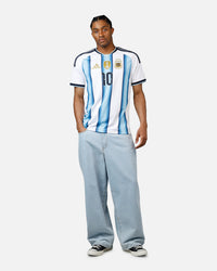 Adidas Argentina Lionel Messi 26 Home Replica Jersey Black/Blue