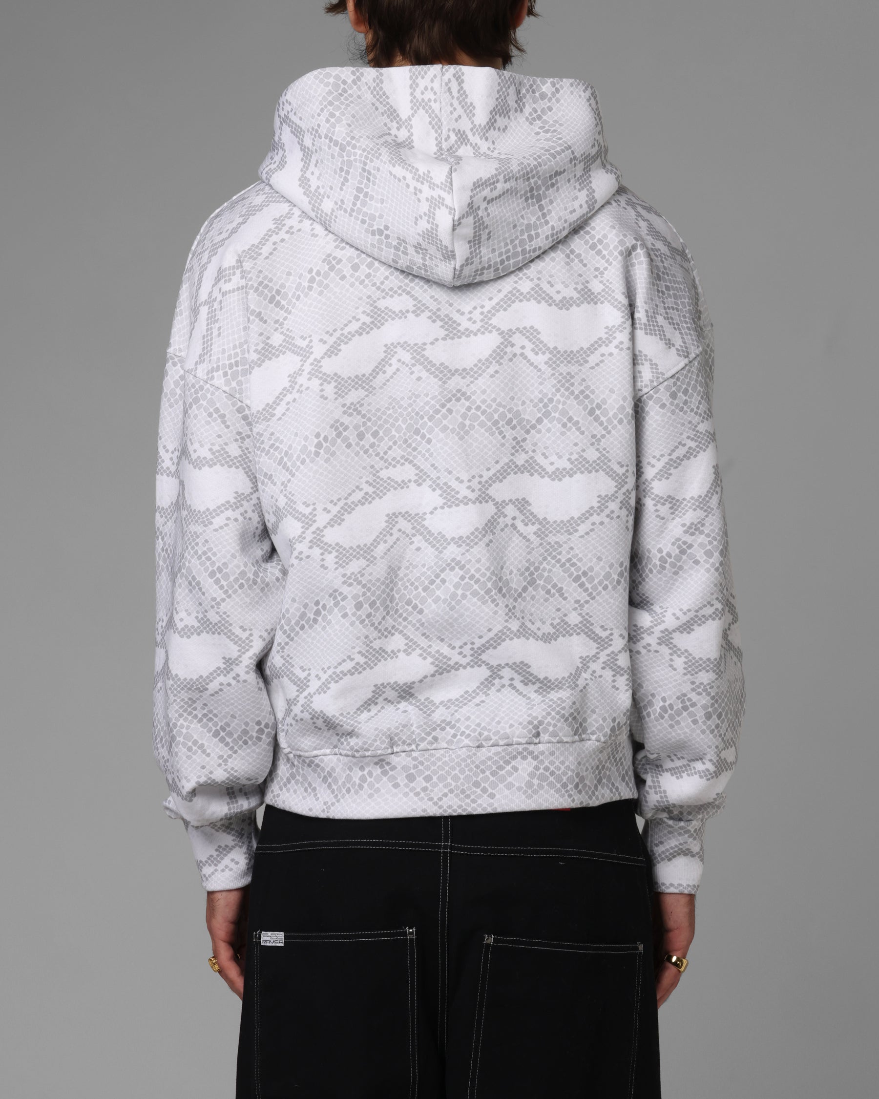Loiter Slither Zip Hoodie Grey | Culture Kings US