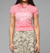 Loiter Women's Lowrider Crop T-Shirt Pink