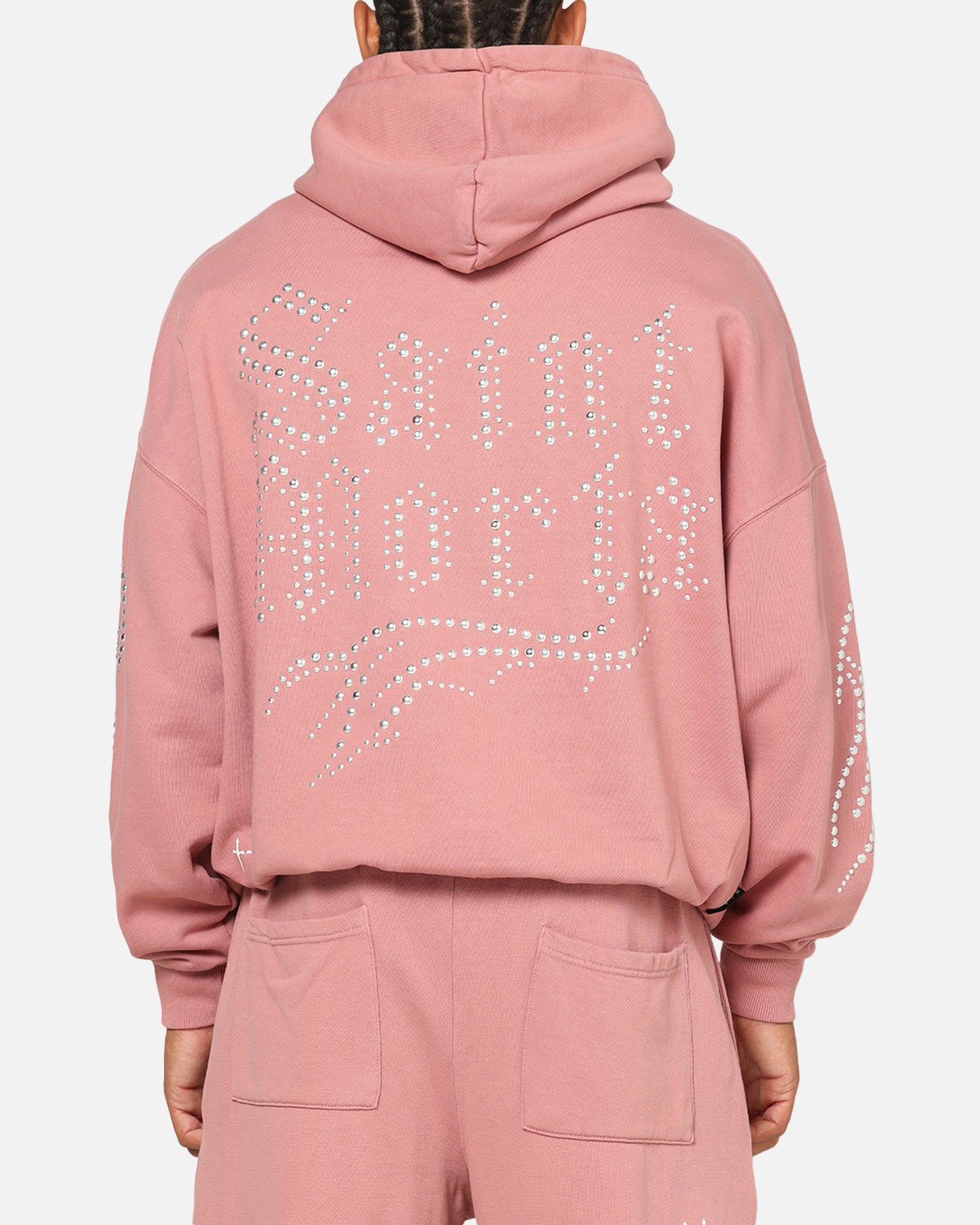 Saint Morta Sanctified Hoodie Dusty Pink | Culture Kings US