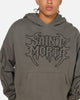 Saint Morta Crested Wing Hoodie Washed Charcoal