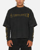 Saint Morta Scripture Long Sleeve Layered T-Shirt Vintage Black