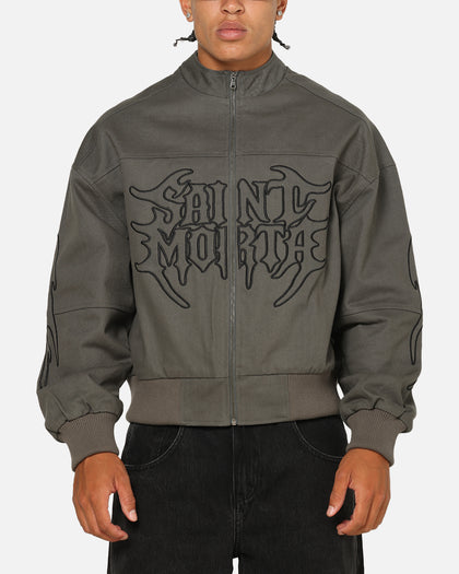 Saint Morta Crested Wing Jacket Aged Grey