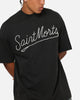 Saint Morta Pearl Script T-Shirt Vintage Black