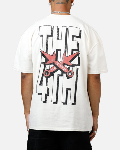 73 Studio X Naruto Minato Namikaze Heavyweight T-Shirt Off White