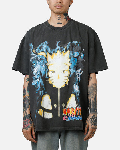 73Studio X Naruto Naruto Shippuden Heavyweight T-Shirt Black Wash