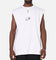 Carre Panelled Muscle T-Shirt White