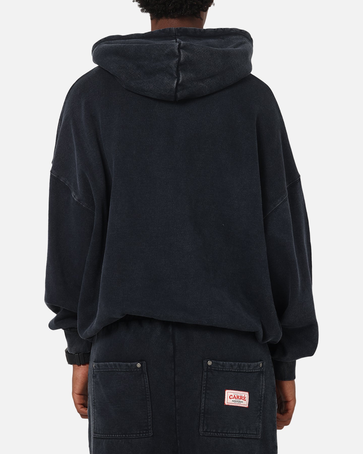 Carre Rivet Hoodie Charcoal | Culture Kings US
