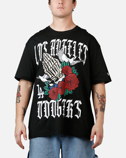 New Era Los Angeles Dodgers Praying Hands T-Shirt Black