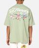 Ed Hardy Flowers T-Shirt Sage