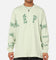Carre Global Oversized Long Sleeve T-Shirt Sage