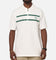 Fred Perry Crepe Pique Zip Neck Polo Shirt Snow White