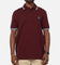 Fred Perry Twin Tipped Polo Shirt Oxblood
