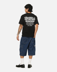 S Double Workshop T-Shirt Black