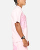 Ed Hardy Double Dragon Applique T-Shirt Pink