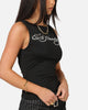 Ed Hardy Women's Chrome Boatneck Tank Black