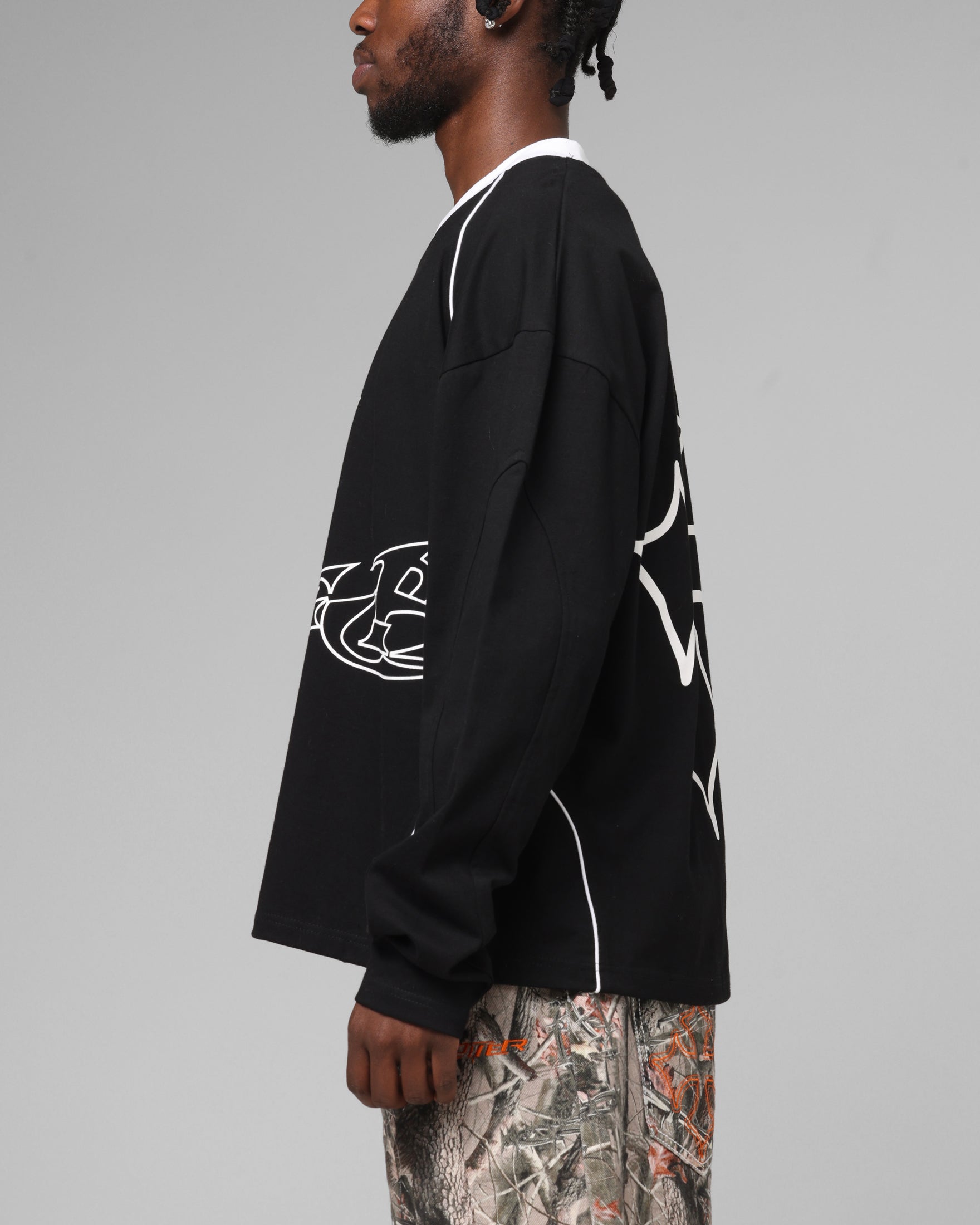 Loiter Imperial Cup Long Sleeve T-Shirt Black | Culture Kings US