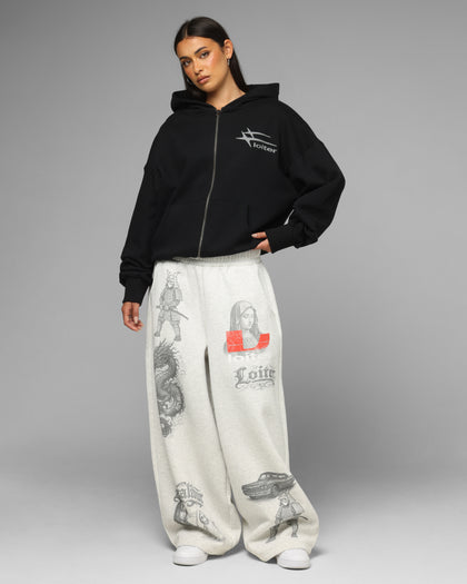 Loiter Hybrid Premium Hoodie Black