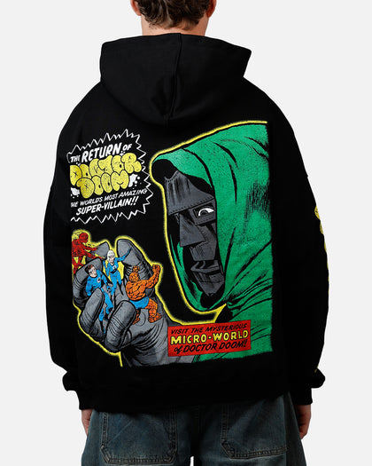 73Studio Marvel Fantastic Four Doctor Doom Villain Premium Hoodie Black