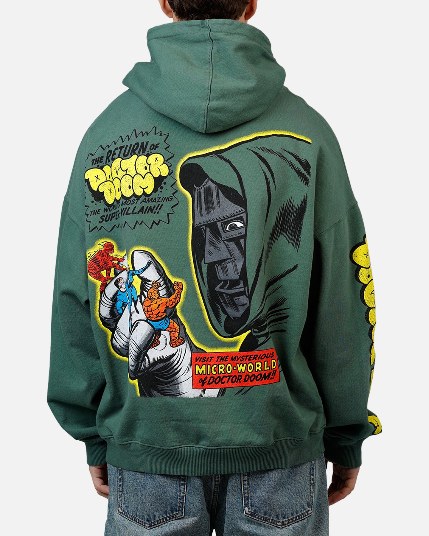 73Studio Marvel Fantastic Four Doctor Doom Villain Premium Hoodie