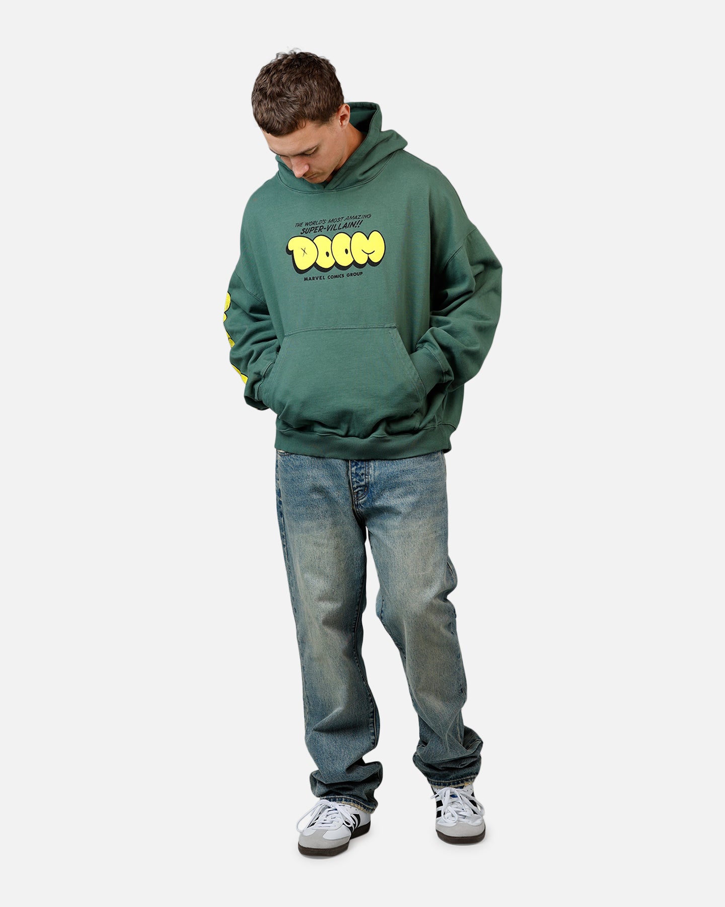 73Studio Marvel Fantastic Four Doctor Doom Villain Premium Hoodie