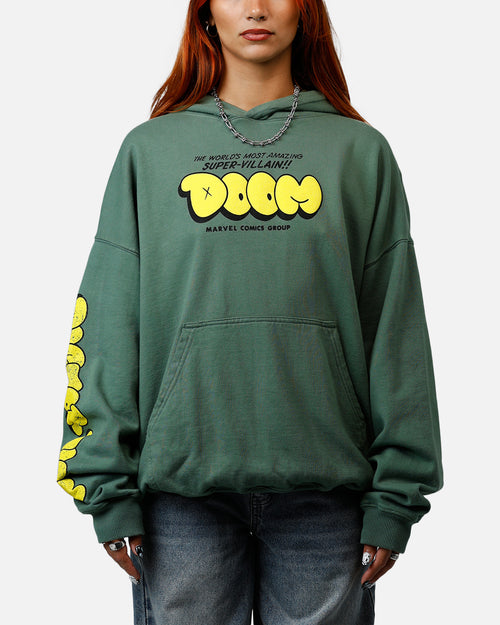 73Studio Marvel Fantastic Four Doctor Doom Villain Premium Hoodie Green