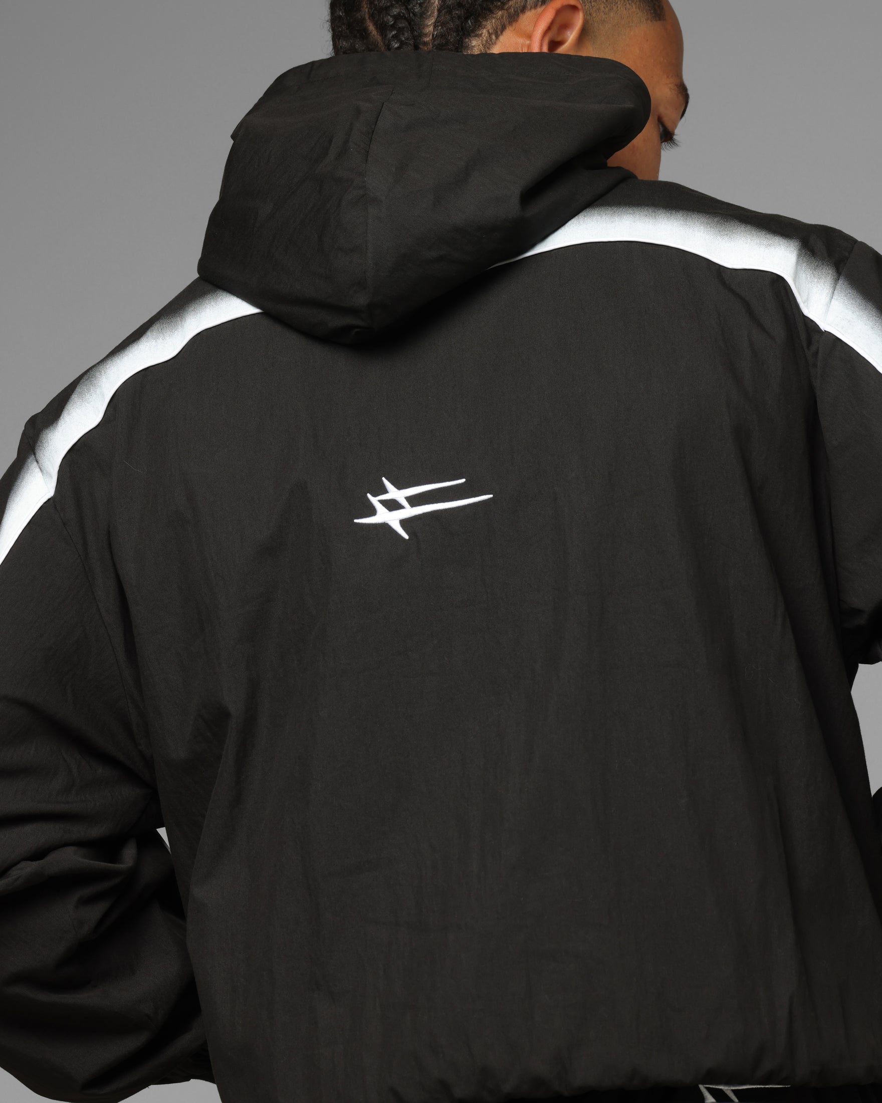 Loiter Spray Day Track Jacket Black | Culture Kings US