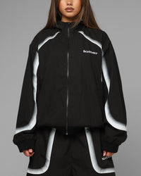 Loiter Spray Day Track Jacket Black