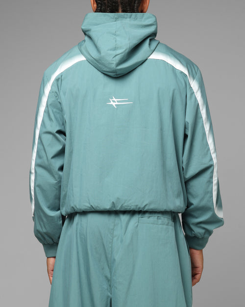 Loiter Spray Day Track Jacket Teal